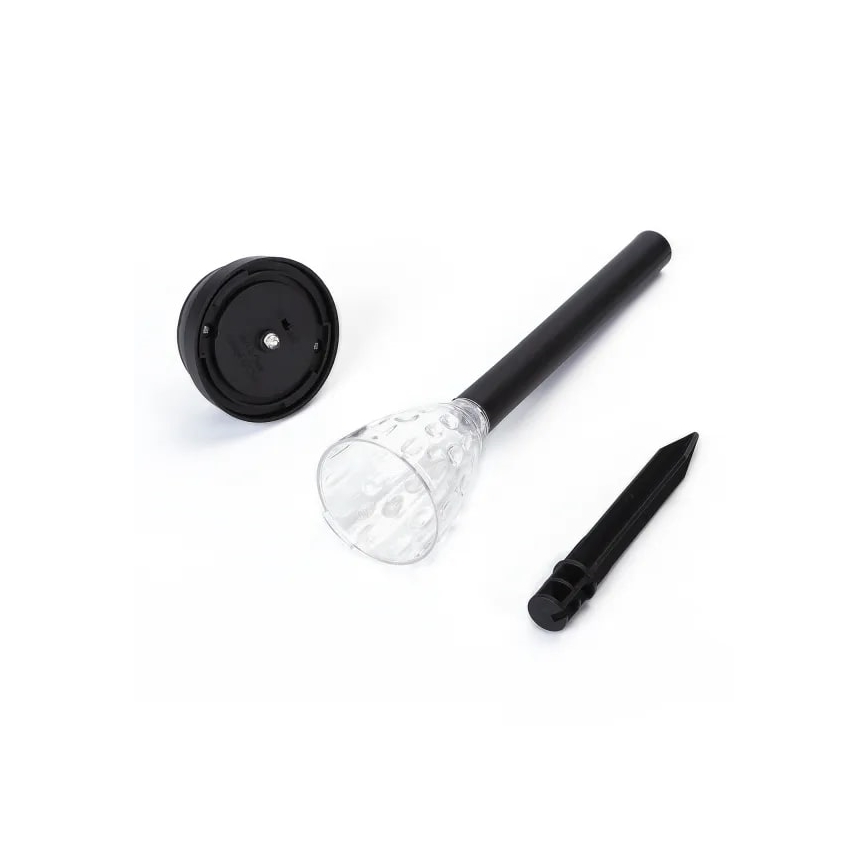 Aigostar - LED Päikesepaneeliga valgusti LED/0,06W/2V 33,5 cm 6500K IP44 100 mAh must