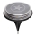 Aigostar - LED Päikesepaneeliga valgusti LED/0,6W/5,5V 24,5 cm 500 mAh 3200K IP66 must