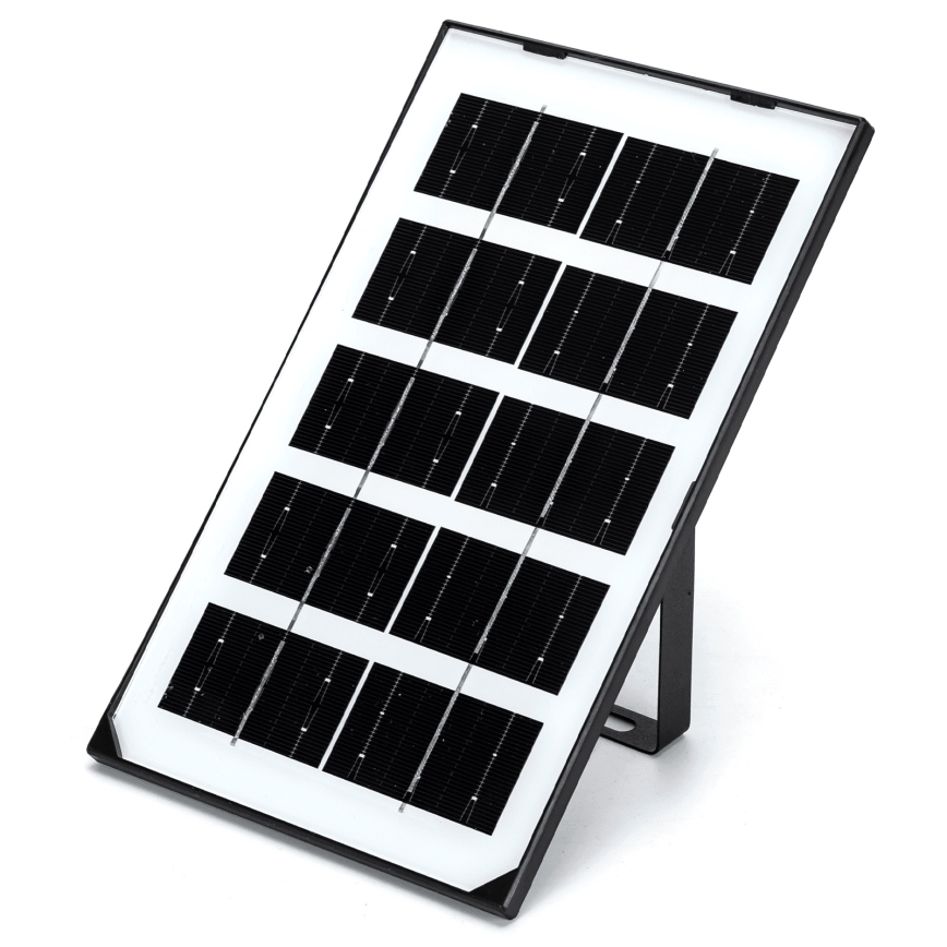 Aigostar - LED Päikesepaneeliga valgusti LED/35W/12V 3000 mAh 6500K d. 16,8 cm + kaugjuhtimispult