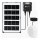 Aigostar - LED Päikesepaneeliga valgusti LED/35W/12V 3000 mAh 6500K d. 16,8 cm + kaugjuhtimispult