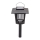 Aigostar - LED Päikesepaneeliga valgusti putukapüüdjaga LED/0,03W/1,2V 55,2cm must 6500K 300 mAh IP44