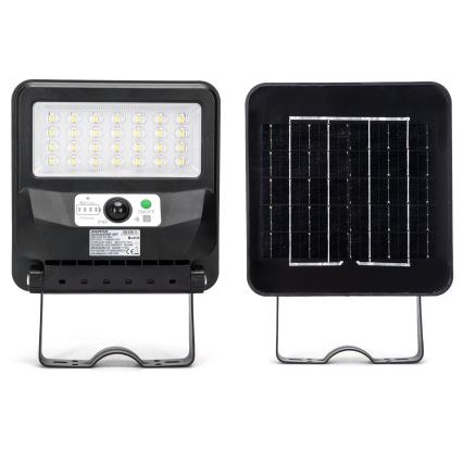 Aigostar - LED päikese tänavavalgusti anduriga LED/50W/3,2V 1000mAh 6500K + kaugjuhtimispult