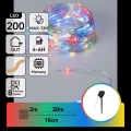 Aigostar - LED päikesetoitel valguskett 200xLED/8 funktsiooniga 22 m IP65 mitmevärviline 800 mAh