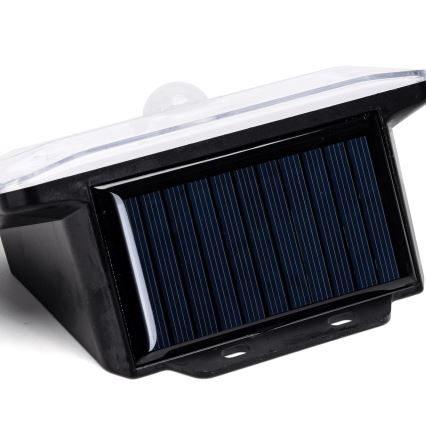 Aigostar - LED päikesevalgusti liikumisanduriga 3,7V 6500K 500 mAh IP65 must