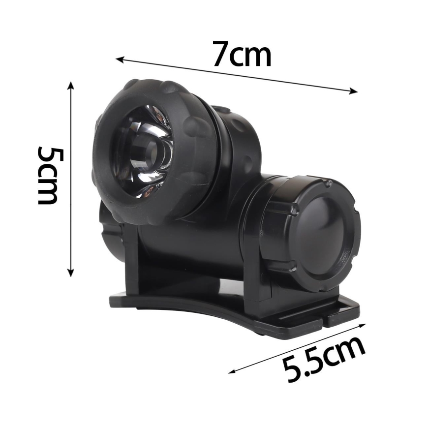 Aigostar - LED Pealamp LED/1,8W/3xAAA
