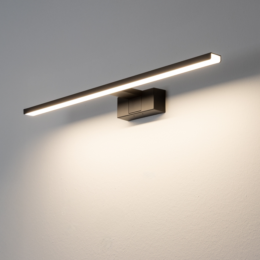Aigostar - LED Peeglivalgustus vannituppa LED/12W/230V 4000K 60 cm IP44 must