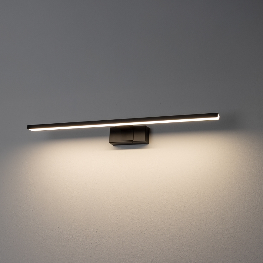 Aigostar - LED Peeglivalgustus vannituppa LED/12W/230V 4000K 60 cm IP44 must