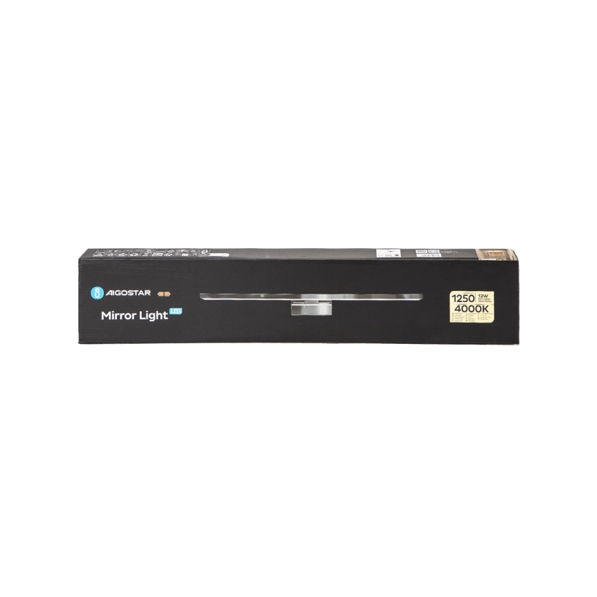 Aigostar - LED Peeglivalgustus vannituppa LED/12W/230V 4000K 60cm IP44 alumiinium