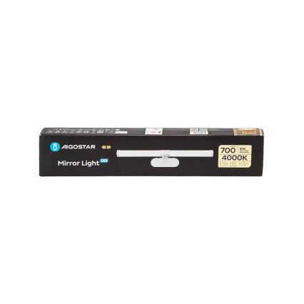 Aigostar - LED Peeglivalgustus vannituppa LED/6W/230V 4000K 40cm IP44