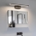 Aigostar - LED Peeglivalgustus vannituppa LED/8W/230V 4000K 40 cm IP44 must