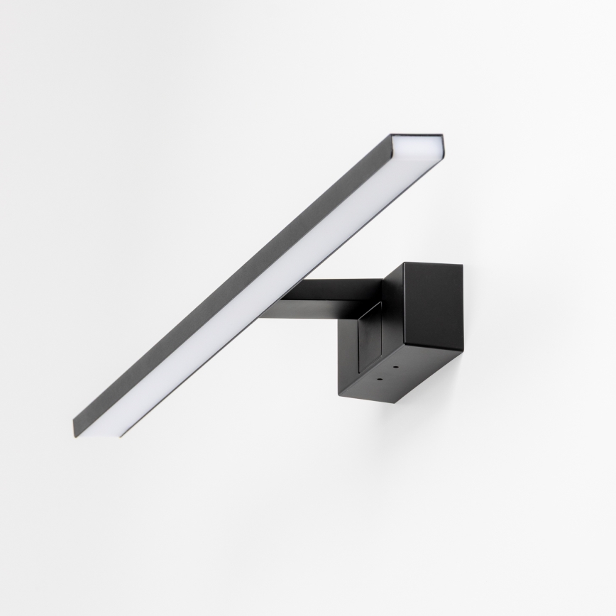 Aigostar - LED Peeglivalgustus vannituppa LED/8W/230V 4000K 40 cm IP44 must