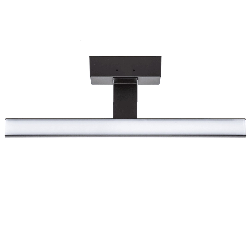 Aigostar - LED Peeglivalgustus vannituppa LED/8W/230V 4000K 40 cm IP44 must