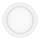 Aigostar - LED Pinnale kinnitatav laevalgusti LED/12W/230V d. 17,4 cm 3000K valge