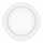 Aigostar - LED Pinnale kinnitatav laevalgusti LED/12W/230V d. 17,4 cm 6500K valge