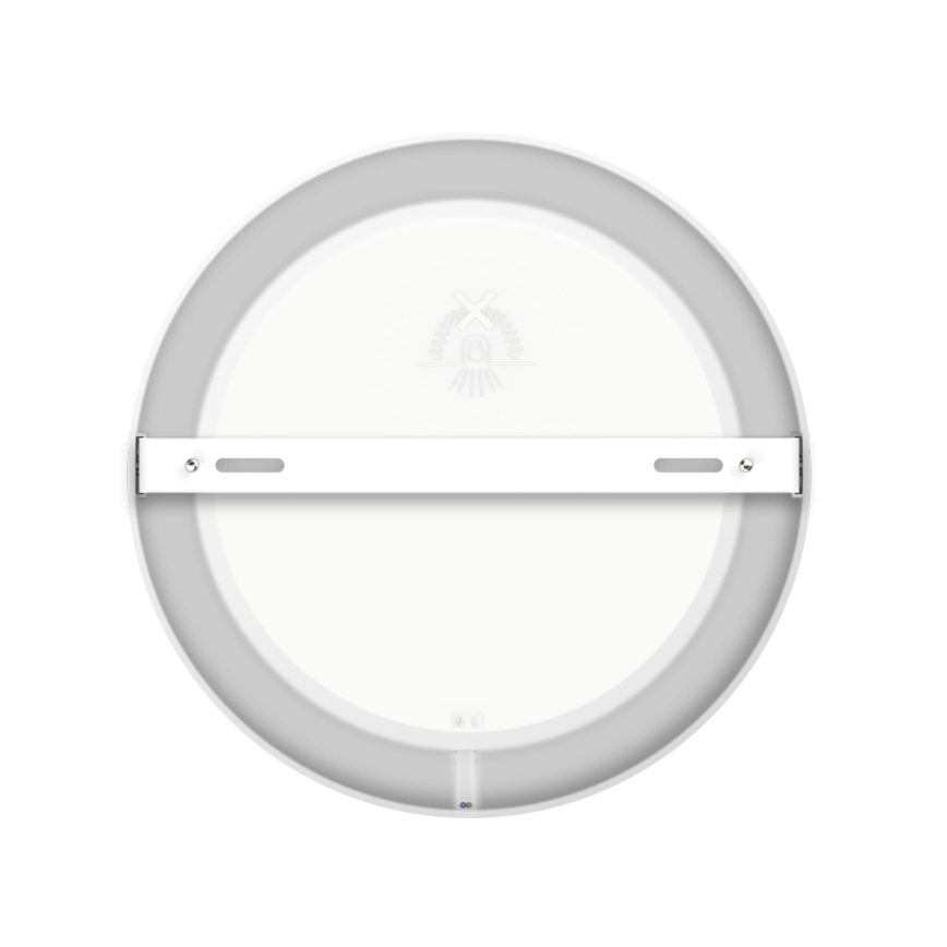 Aigostar - LED Pinnale kinnitatav laevalgusti LED/18W/230V d. 22,6 cm 3000K valge