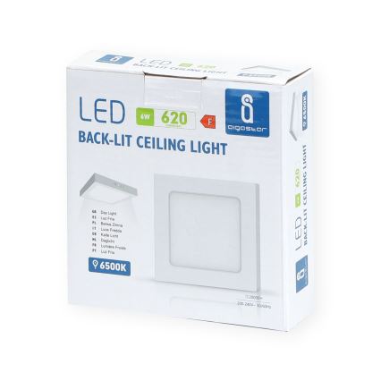 Aigostar - LED Pinnale kinnitatav laevalgusti LED/6W/230V 12,2x12,2 cm 6500K valge