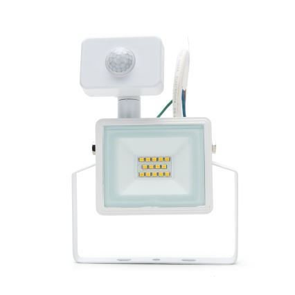 Aigostar - LED Prožektor anduriga LED/10W/230V 4000K IP65 valge