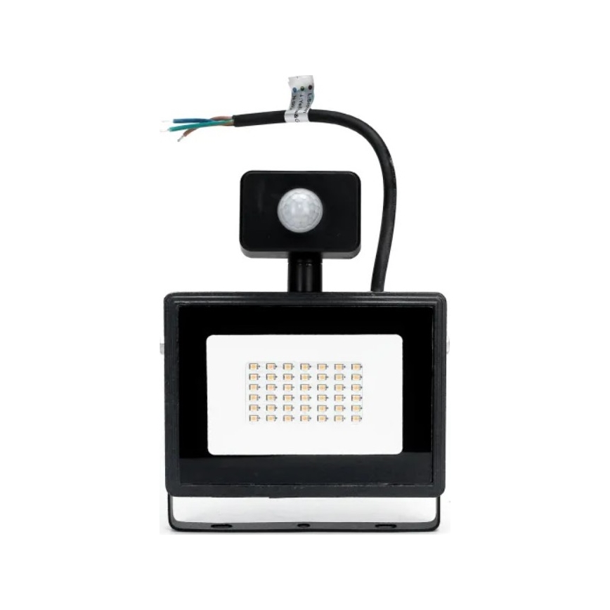 Aigostar - LED Prožektor anduriga LED/50W/230V 4000K IP65 must