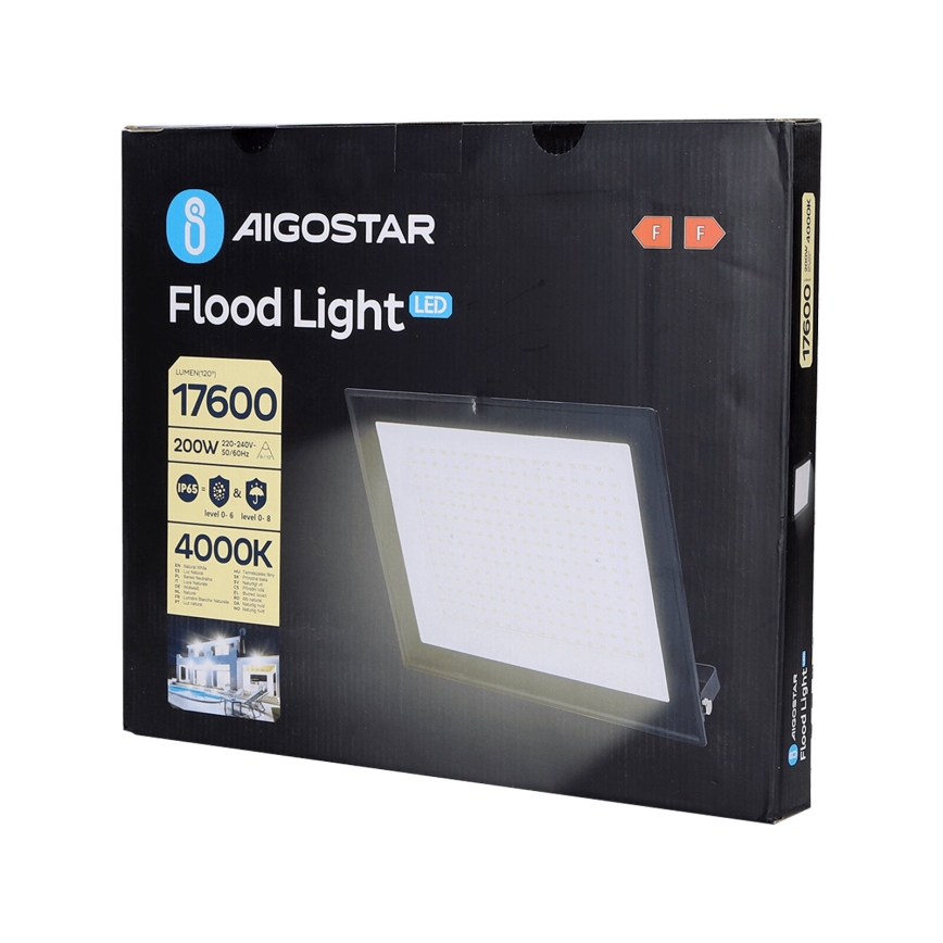 Aigostar - LED Prožektor LED/200W/230V 4000K IP65