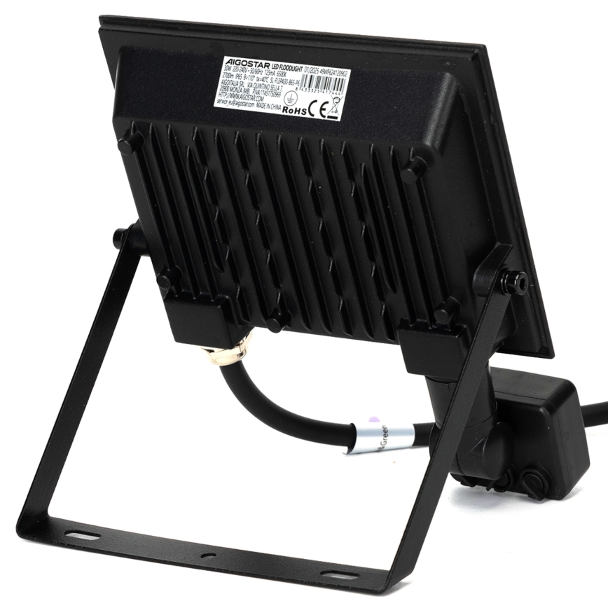 Aigostar - LED-reflektor anduriga LED/30W/230V 6500K IP65