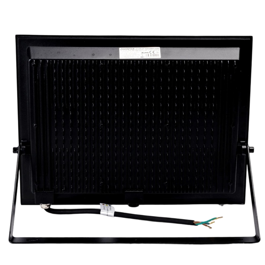 Aigostar - LED-reflektor LED/200W/230V 4000K IP65 must