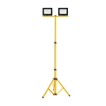 Aigostar - LED-reflektor statiiviga 2xLED/30W/230V 6500K IP65 oranž/must