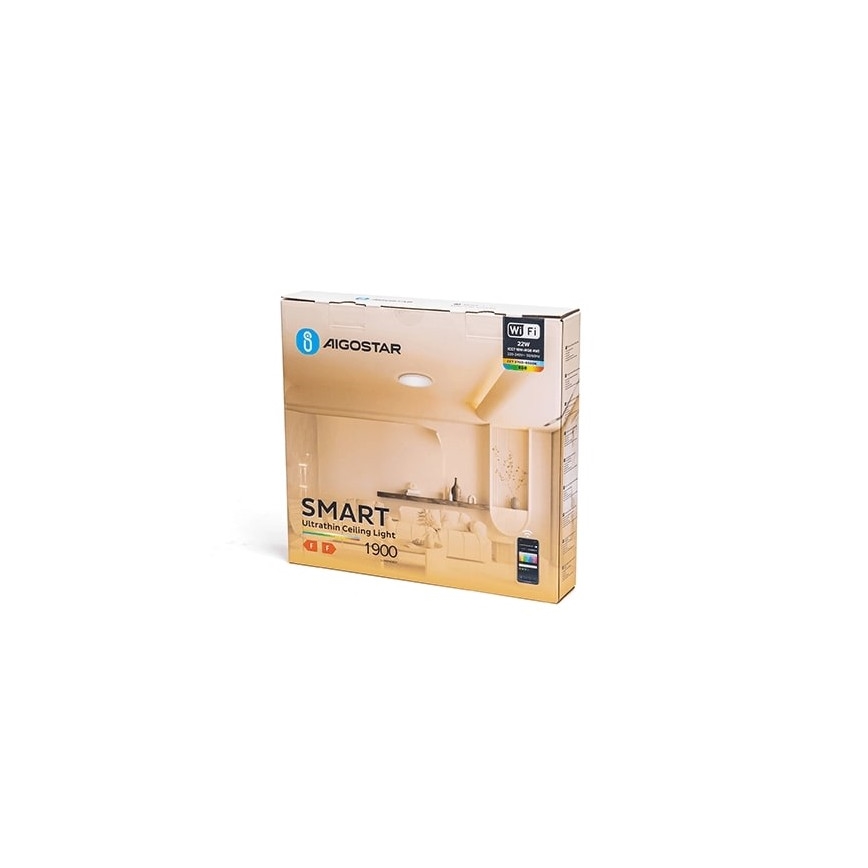 Aigostar - LED RGB Hämardatav laevalgusti LED/22W/230V 2700-6500K Wi-Fi
