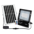 Aigostar - LED RGB Hämardatav päikesepaneeliga prožektor LED/100W/3,2V IP66 + kaugjuhtimispult