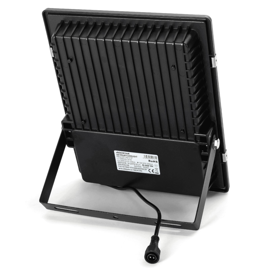 Aigostar - LED RGB Hämardatav päikesepaneeliga prožektor LED/150W/3,2V IP66 + kaugjuhtimispult