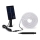 Aigostar - LED RGB Hämardatav päikesepaneeliga valgusriba LED/1,6W/3,2V 5 m IP65 1800 mAh + kaugjuhtimispult