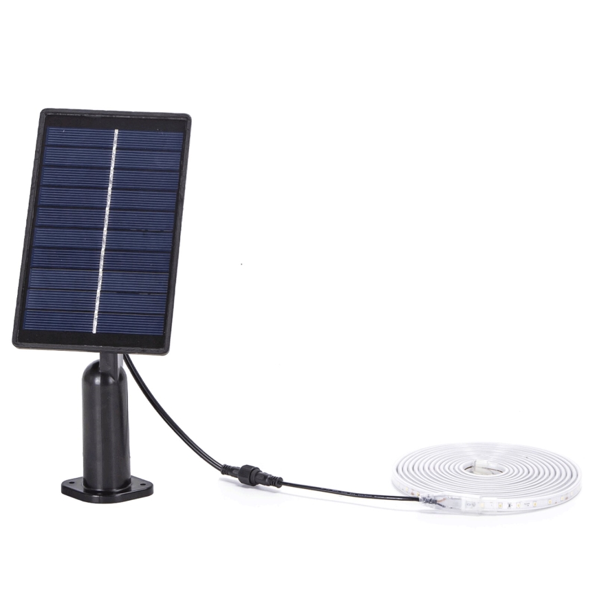 Aigostar - LED RGB Hämardatav päikesepaneeliga valgusriba LED/1,6W/3,2V 5 m IP65 + kaugjuhtimispult