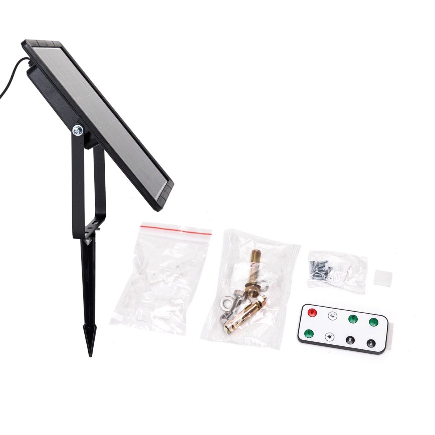 Aigostar - LED RGB Hämardatav päikesepaneeliga valgusriba LED/10W/3,2V 10 m IP65 + kaugjuhtimispult