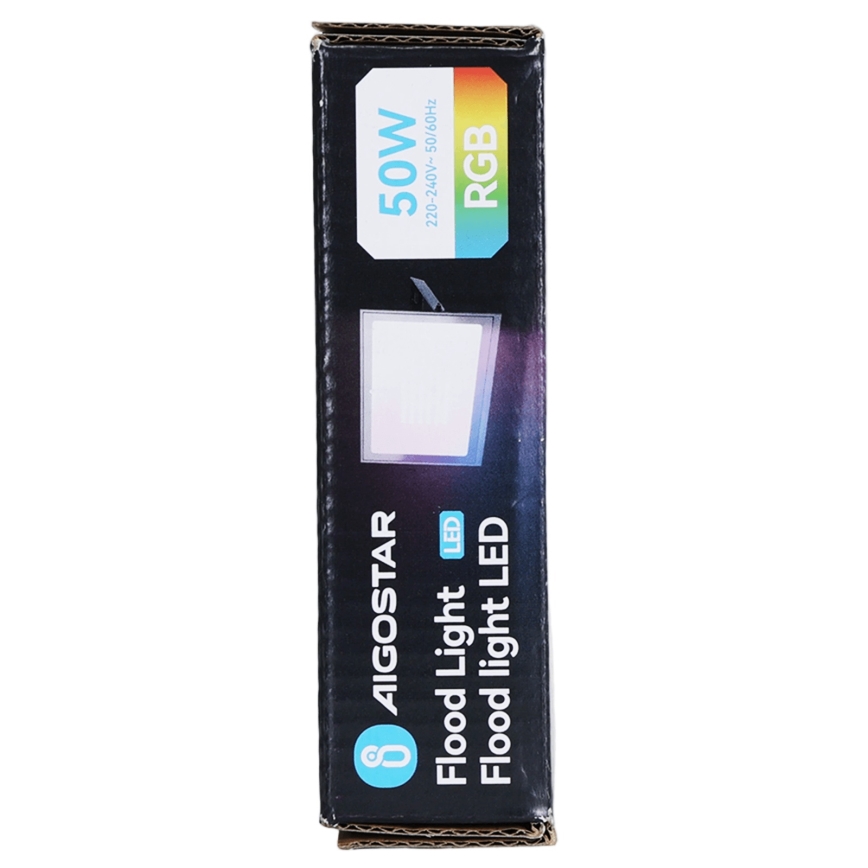 Aigostar - LED RGB hämardatav prožektor LED/50W/230V IP65 + kaugjuhtimispult