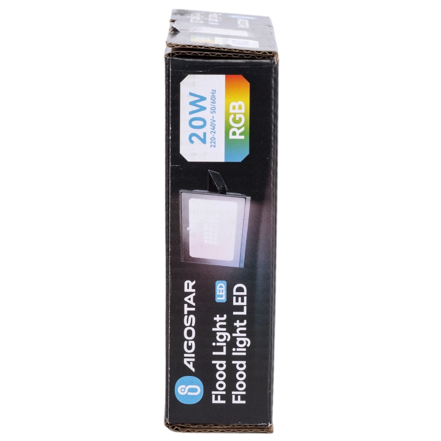 Aigostar - LED RGB hämardatav prožektor LED/10W/230V IP65 + kaugjuhtimispult