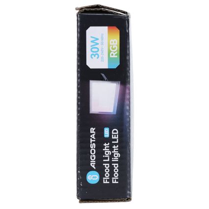 Aigostar - LED RGB hämardatav reflektor LED/30W/230V IP65 + kaugjuhtimispult