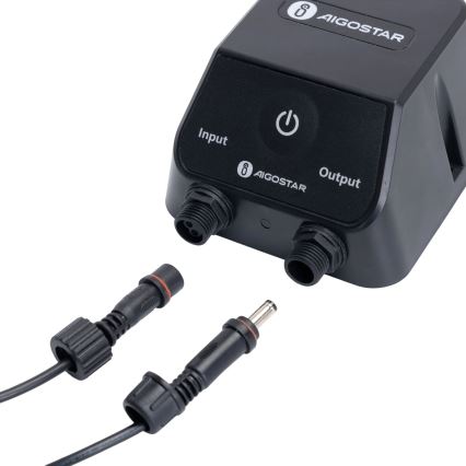 Aigostar - MESH-LED RGBW hämardatav välisvalgusti 35W, 3,7V, 4000mAh, 2700–6500K, IP65, läbimõõt 30 cm + kaugjuhtimispult