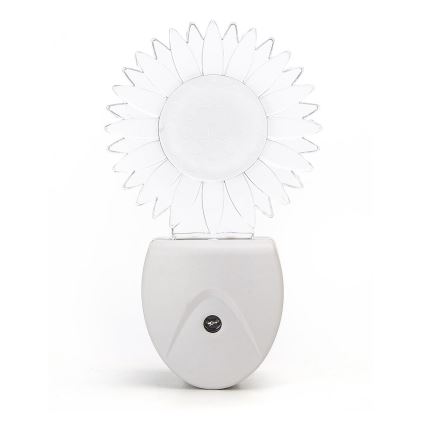 Aigostar - LED RGB öövalgus anduriga LED/0,5W/230V päike