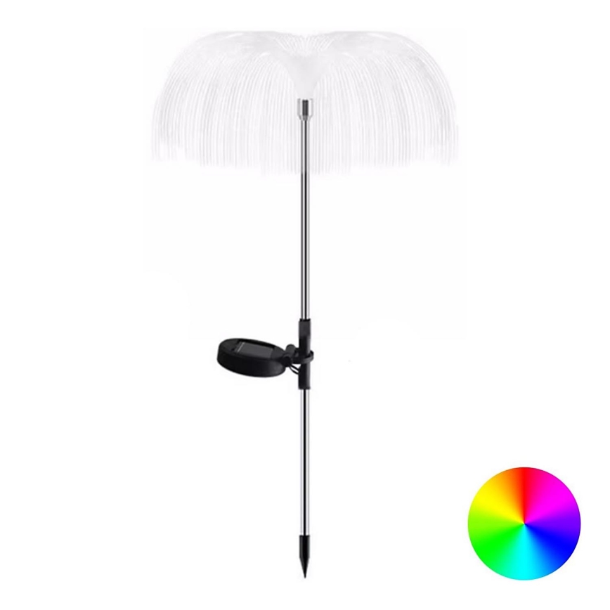 Aigostar - LED RGB Päikesepaneeliga dekoratiivne lamp LED/0,03W/1,2V 300 mAh 70cm IP44