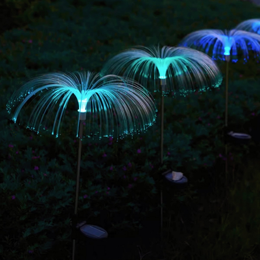 Aigostar - LED RGB Päikesepaneeliga dekoratiivne lamp LED/0,03W/1,2V 300 mAh 70cm IP44