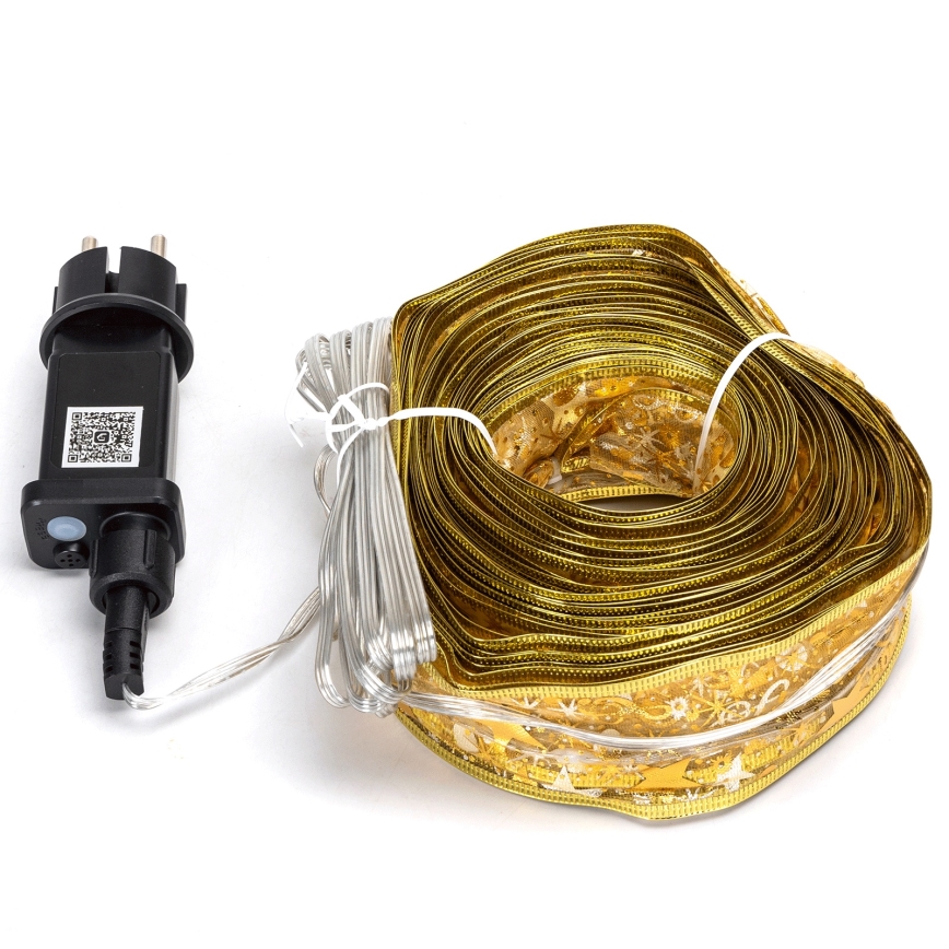 Aigostar - LED RGBICW nutikas välistingimustesse mõeldud valguskett MESH 100xLED 10 m IP44 + kaugjuhtimispult