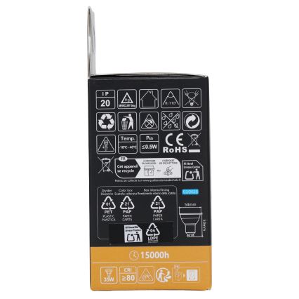 Aigostar - LED RGBW hämardatav pirn GU10/4,8W/230V 3000K + kaugjuhtimispult