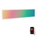Aigostar - LED RGBW hämardatav lae sissepaigaldatav paneel MESH LED/36W/230V 2700-6500K 120x30 cm