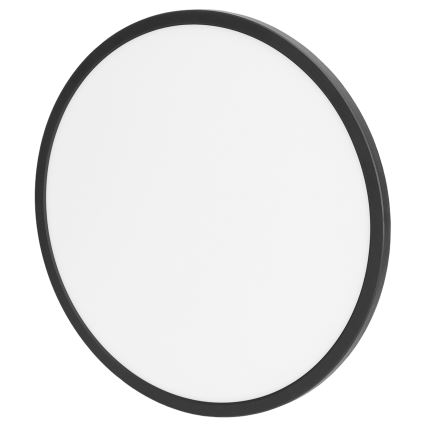 Aigostar - LED RGBW hämardatav laevalgusti MESH LED/36W/230V 3000-6500K must + kaugjuhtimispult