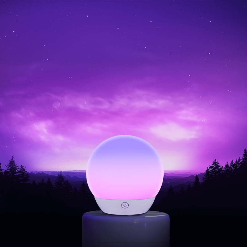 Aigostar - LED RGBW Hämardatav laualamp LED/5,5W/5V Wi-Fi + kaugjuhtimispult