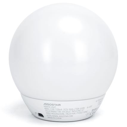 Aigostar - LED RGBW Hämardatav laualamp LED/5,5W/5V Wi-Fi + kaugjuhtimispult