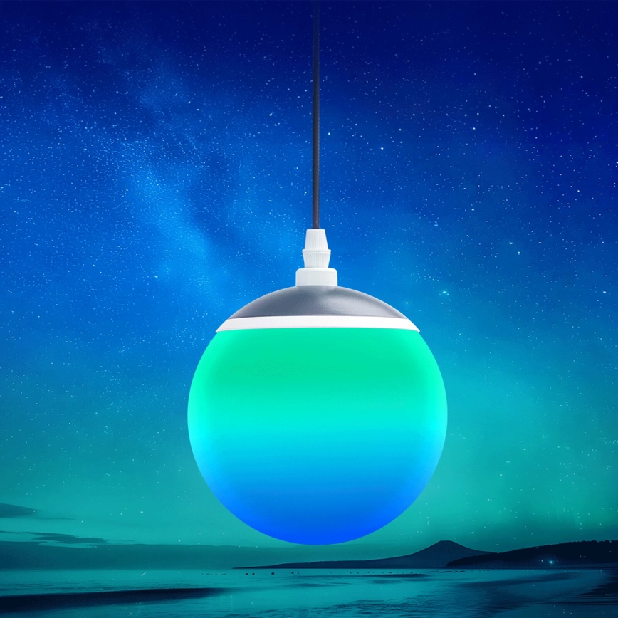 Aigostar - LED RGBW Hämardatav lühter MESH LED/8W/230V 2700-6500K valge + kaugjuhtimispult