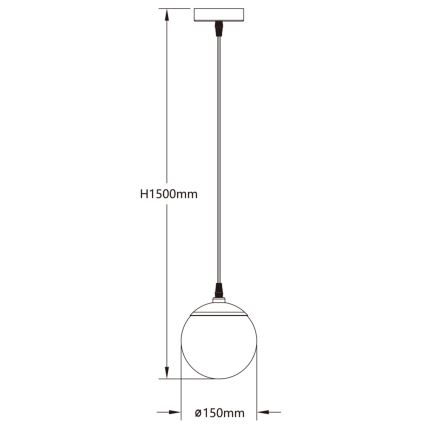 Aigostar - LED RGBW Hämardatav lühter MESH LED/8W/230V 2700-6500K valge + kaugjuhtimispult