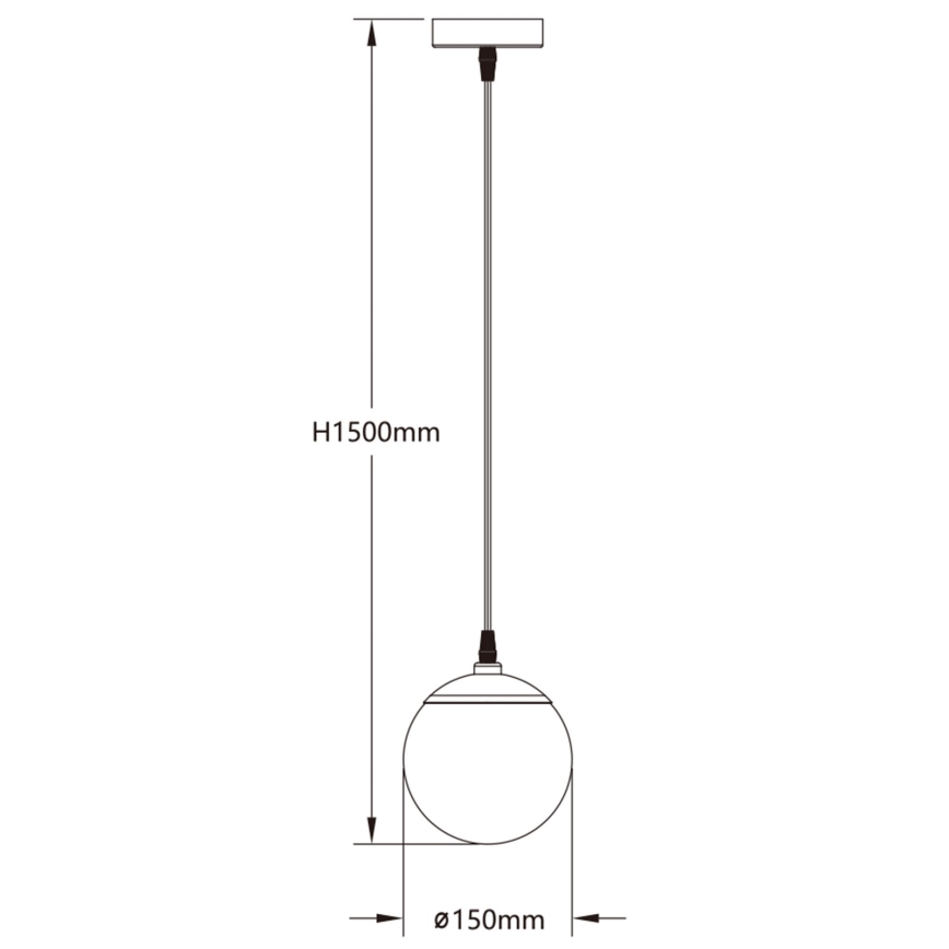 Aigostar - LED RGBW Hämardatav lühter MESH LED/8W/230V 2700-6500K valge + kaugjuhtimispult