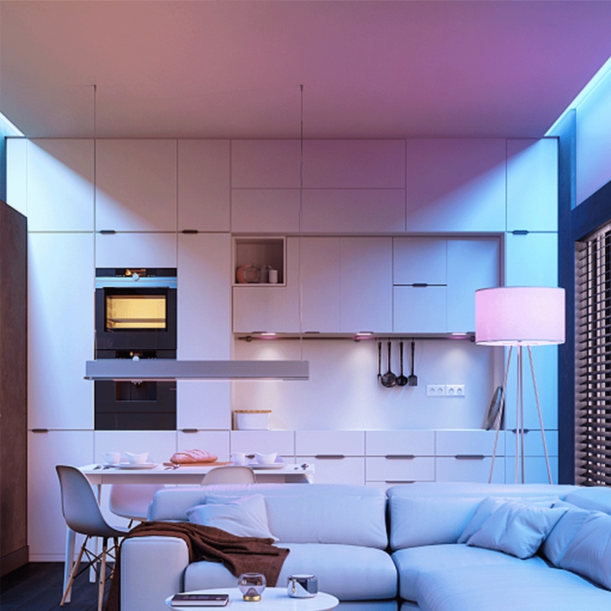 Aigostar - hämardatav LED RGBW G45 E27/6W/230V 3000K + kaugjuhtimispult