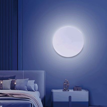 Aigostar - LED RGBW Hämardatav seinavalgusti MESH Nutikas LED/12W/230V 2700-6500K valge + kaugjuhtimispult